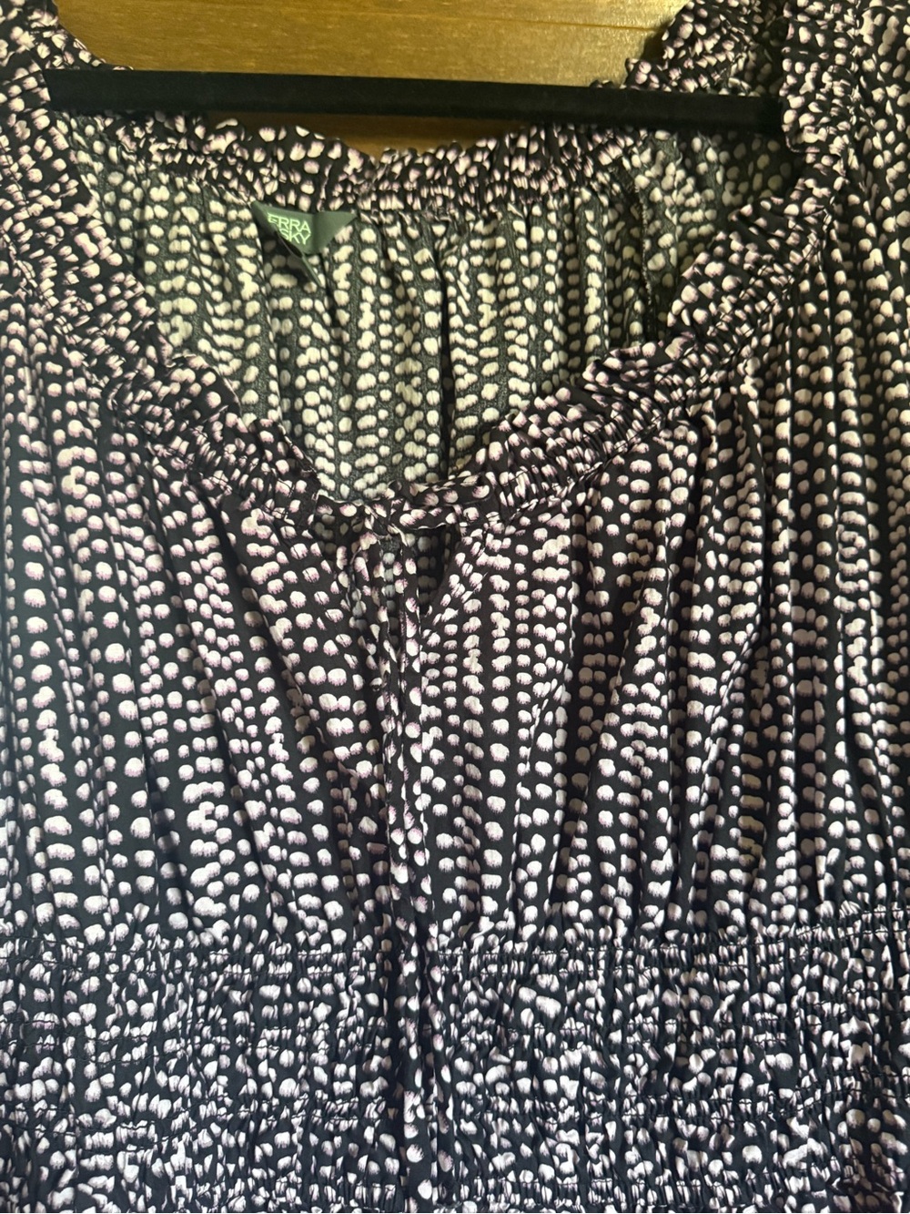 Terra & Sky 1X 100% cotton dress EUC - Picture 3 of 5